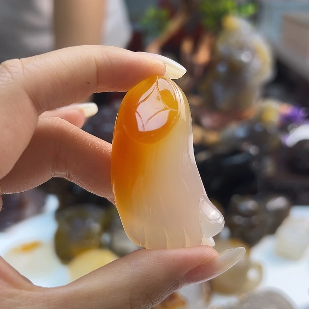 玛瑙/玉髓未镶嵌吊坠(不含链)