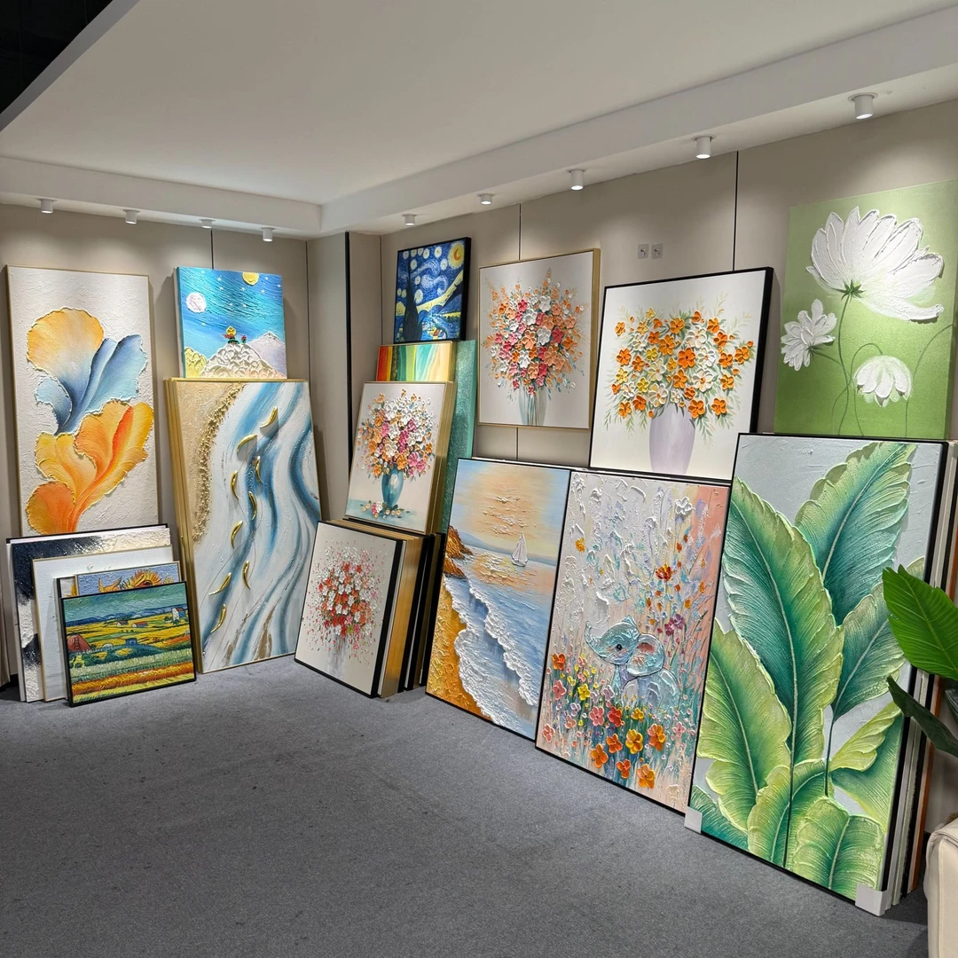 【老徐油画清仓】简约百搭餐厅卧室玄关沙发背景装饰画