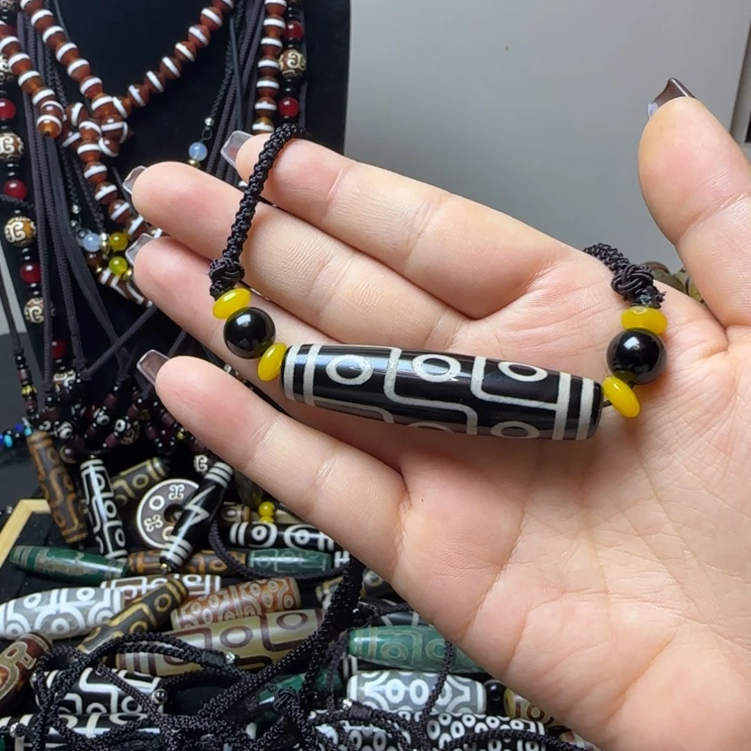 玛瑙/玉髓合金颈饰