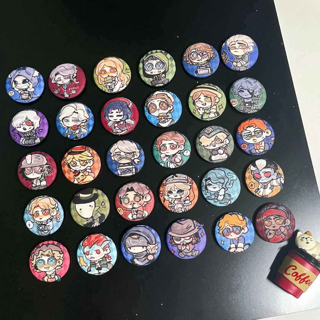 第五人格蜡笔庄园小鼻嘎迷你吧唧同人定制马口铁周边徽章收藏品