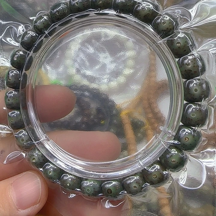 手串星月菩提111传说绿星月菩提98单圈