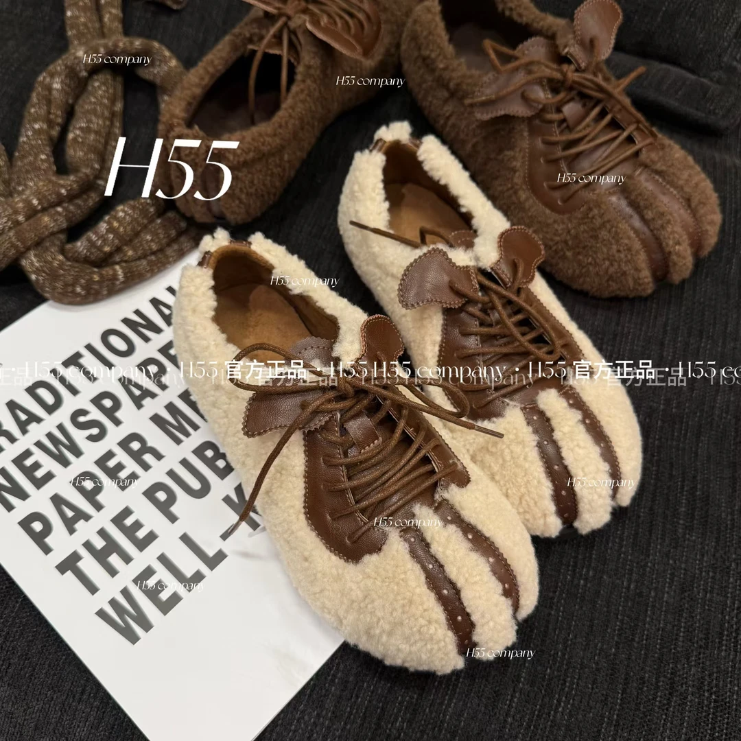 H55-天使女仆|触冬心弦的那一刻的小棉鞋3.5cm18-2888-RD