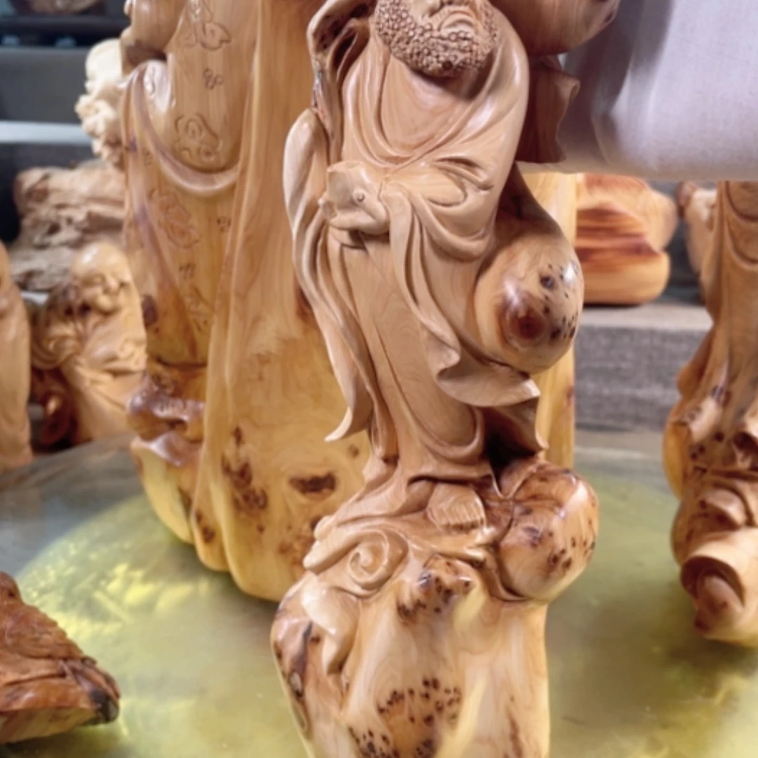 【闪购商品】柏木雪*?崖柏工艺品摆件