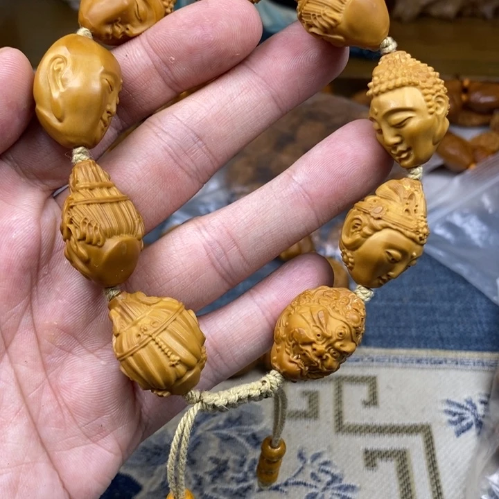 橄榄核手串/手链橄榄核雕工艺手串