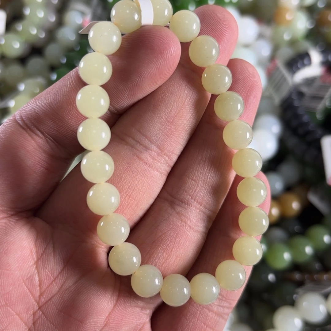 和田玉手链未镶嵌W128