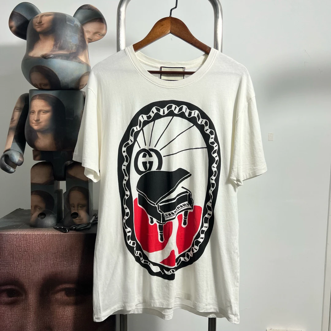 99新 GUCCI/古驰 短袖 R0519 尺码：S胸围54衣长73 编码3