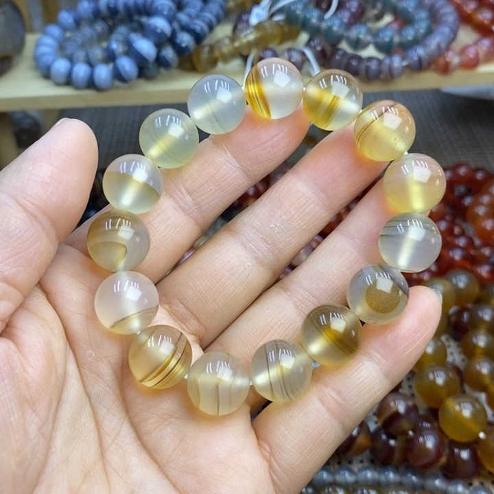 玛瑙/玉髓未镶嵌手链