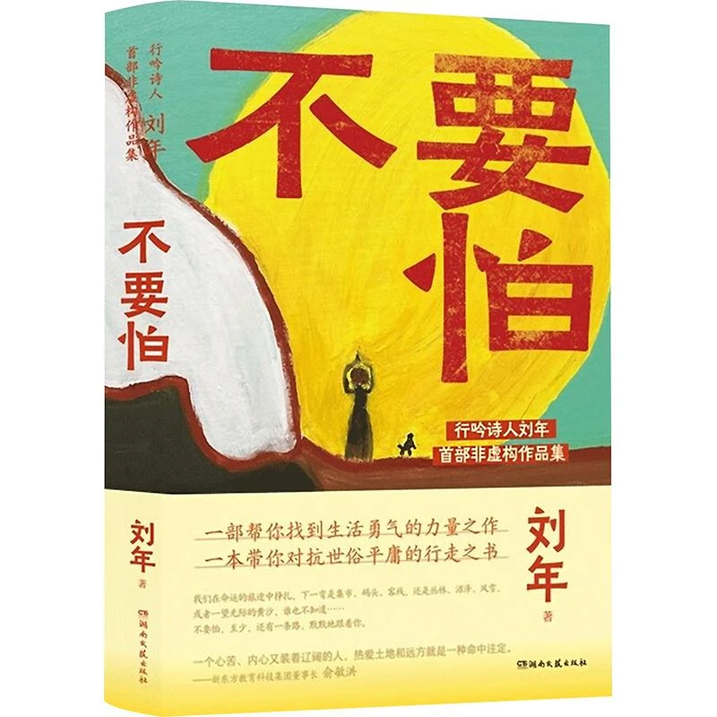 正版包邮 不要怕 刘年 9787572614279 湖南文艺出版社