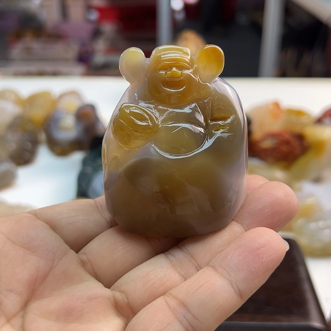玛瑙/玉髓合金颈饰