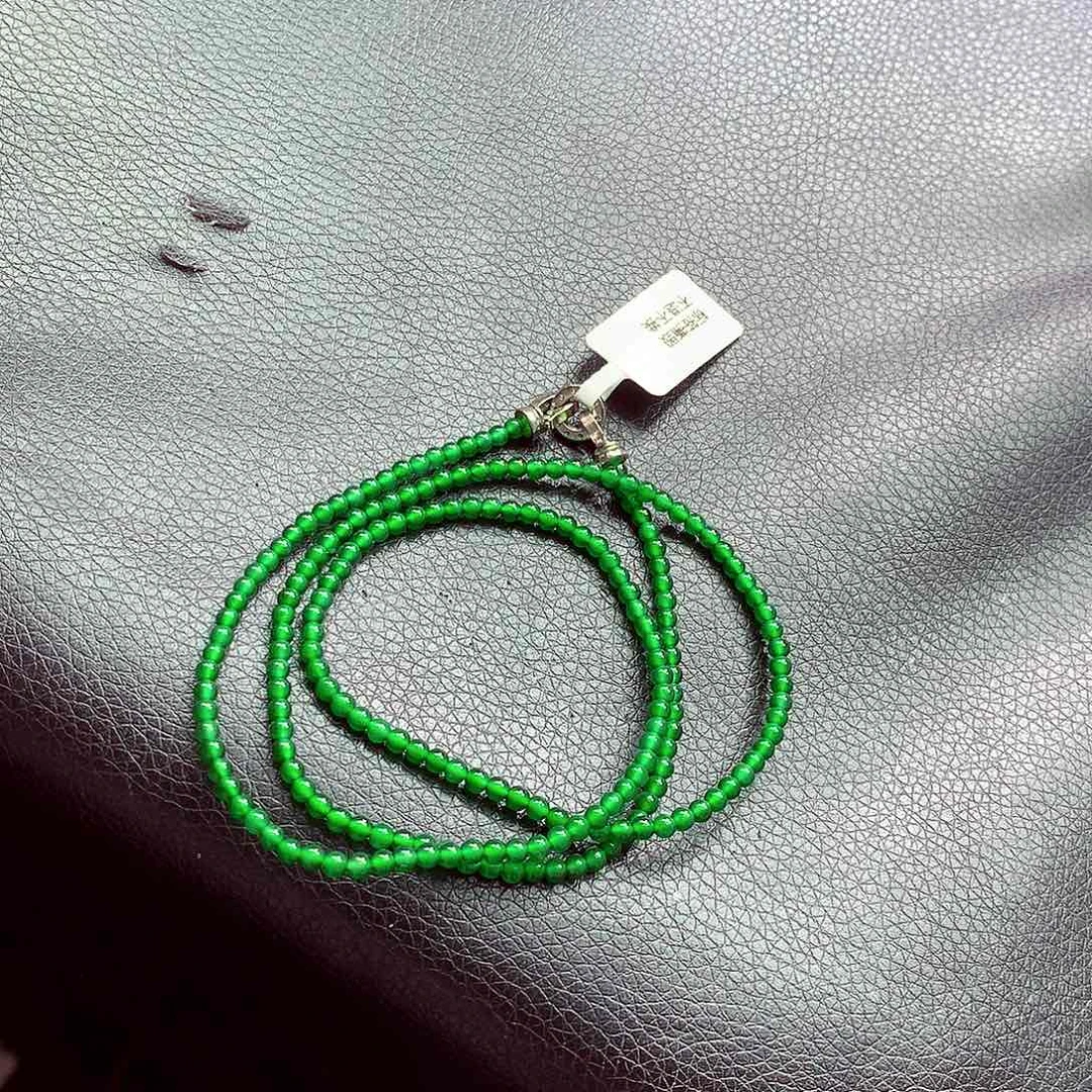 翡翠未镶嵌手链项链