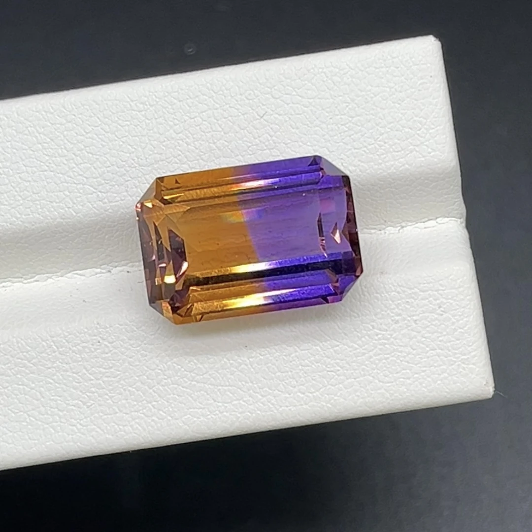宝石先生-紫黄双色水晶17.8ct