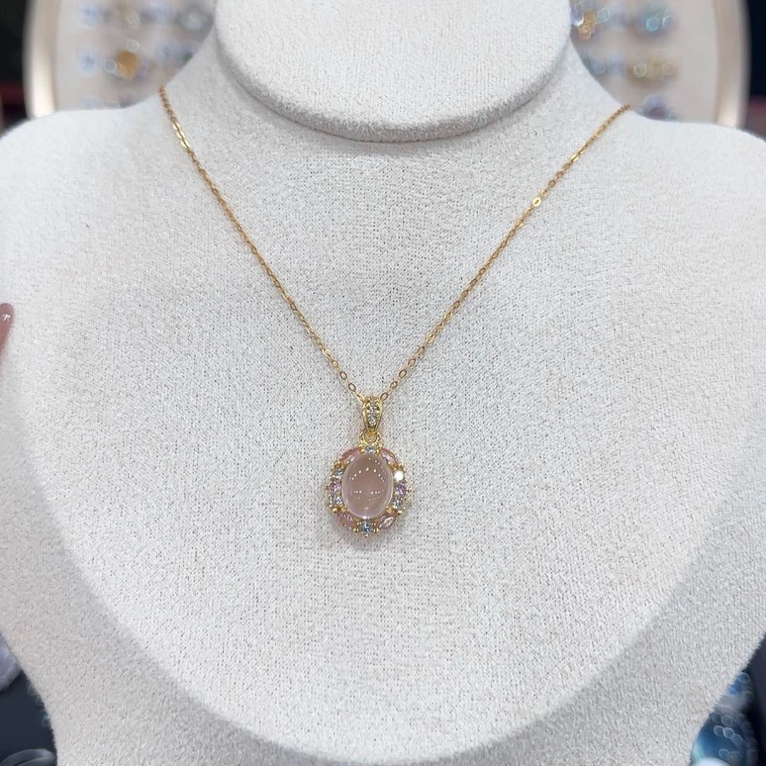 蛇纹石玉银S925镶嵌戒指