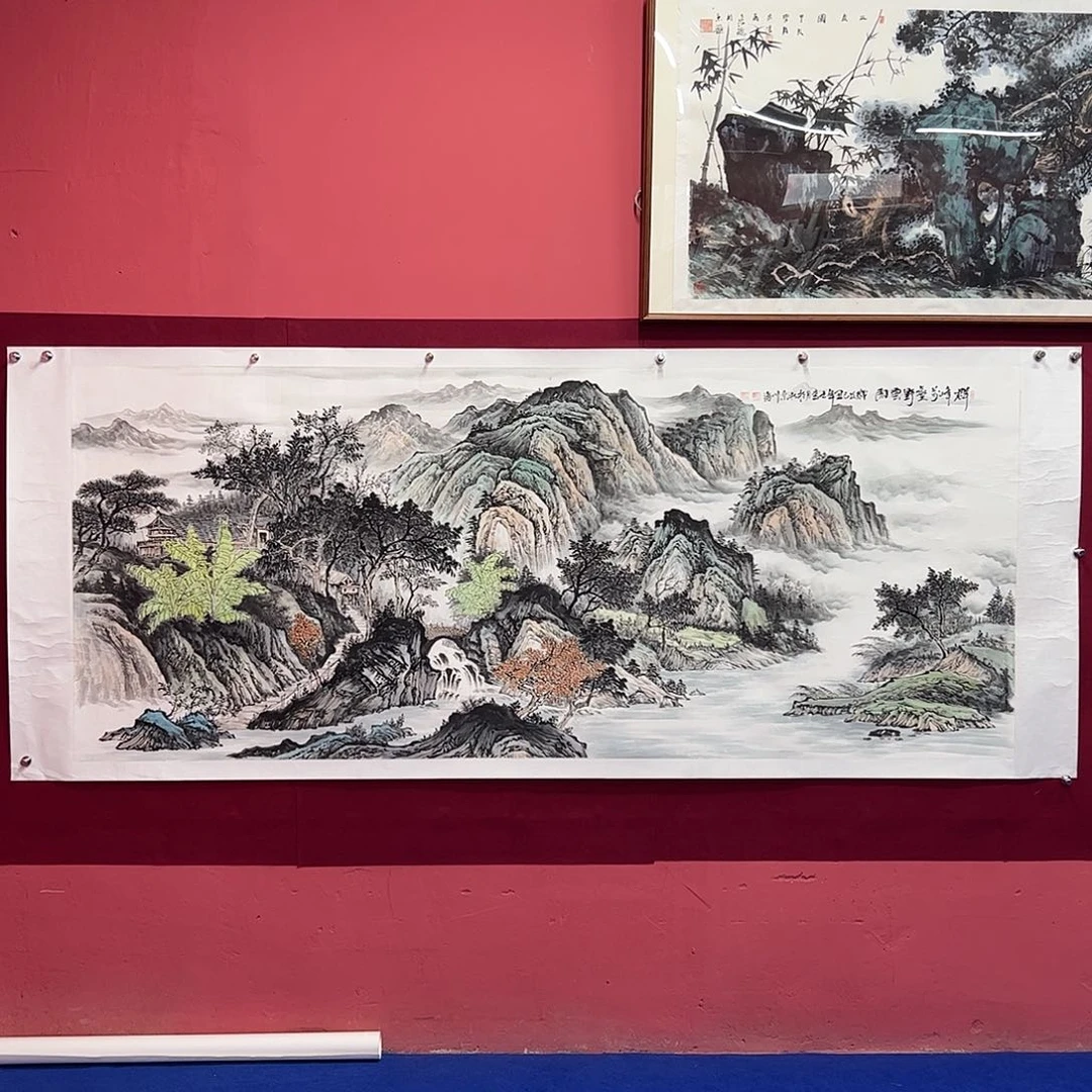 国画李川浦画家作品