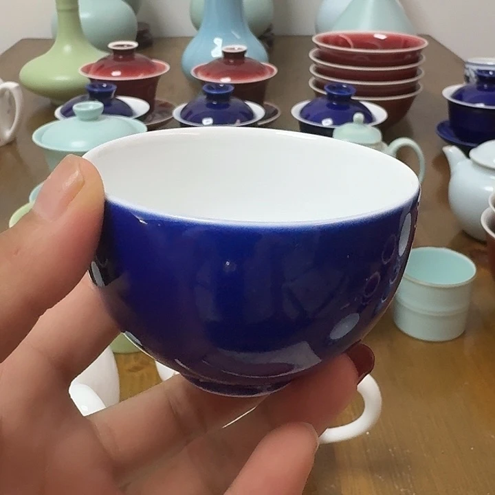 摆件景德镇高温陶瓷杯子