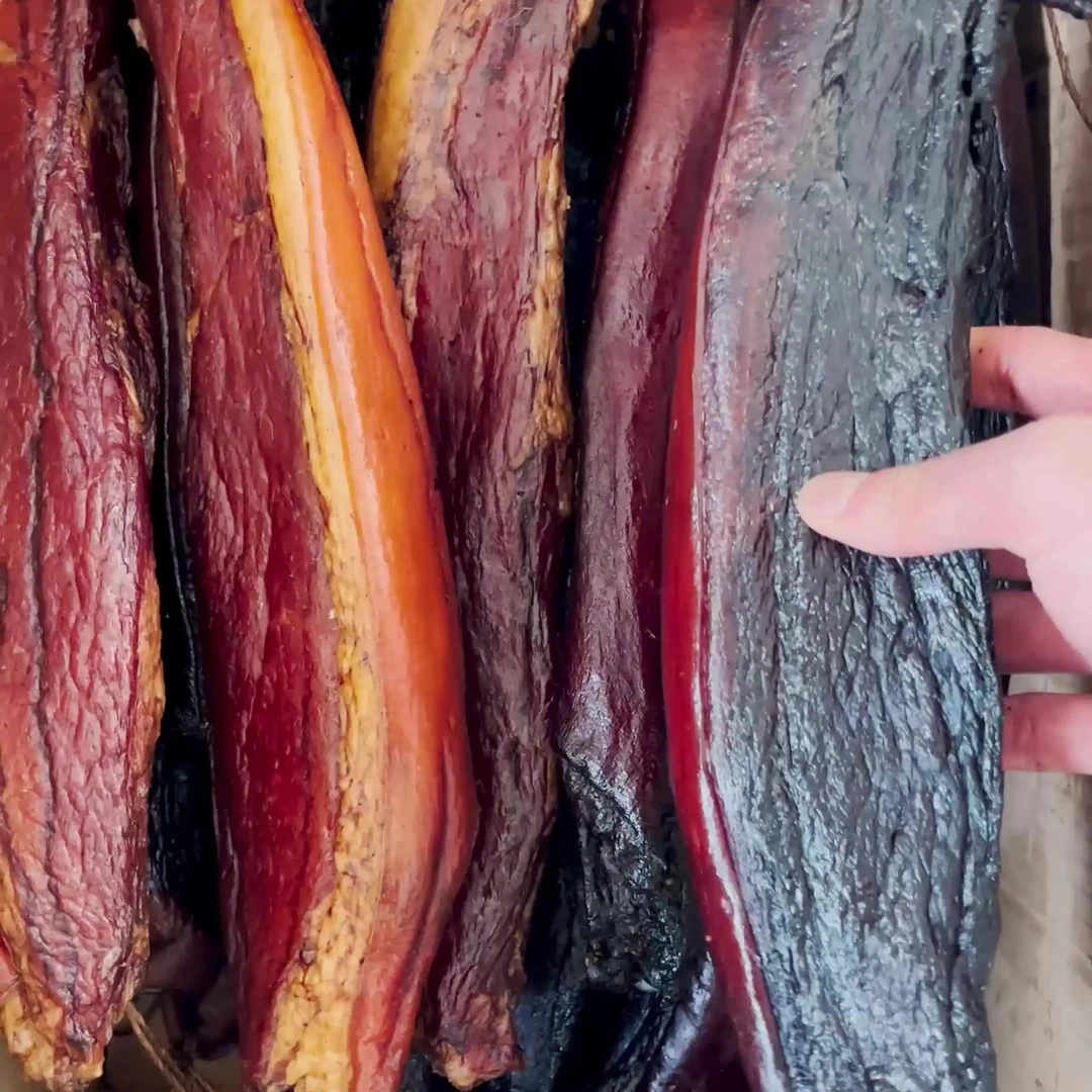 【毕书记推荐】四川仁寿村民腊肉自制推荐 二刀