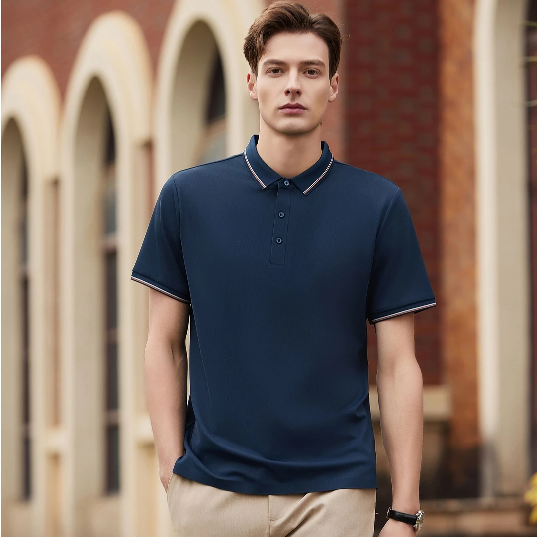 【7A抗菌防晒无痕凉感】男士短袖POLO衫50325