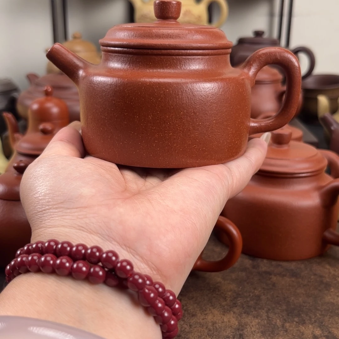 好***8茶壶紫砂全手德钟200毫升