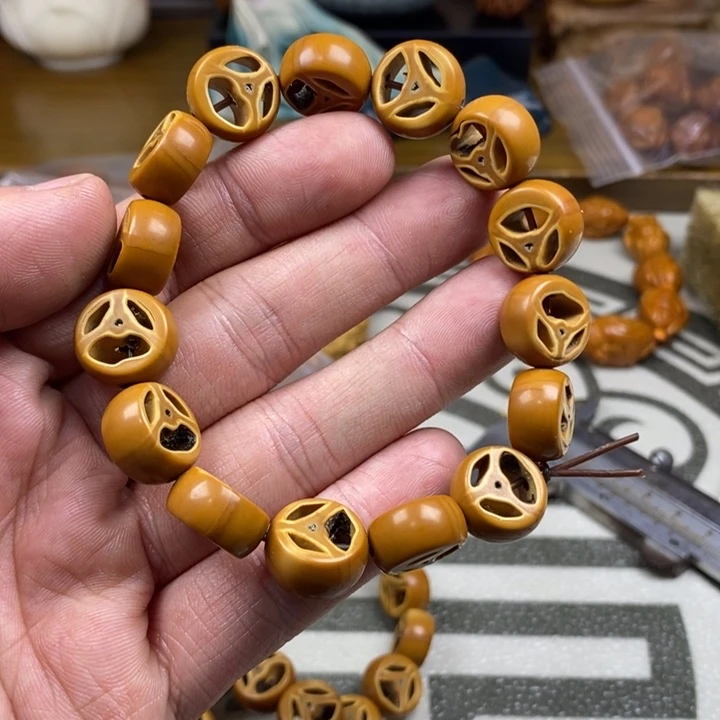 橄榄核手串/手链橄榄核雕工艺手串