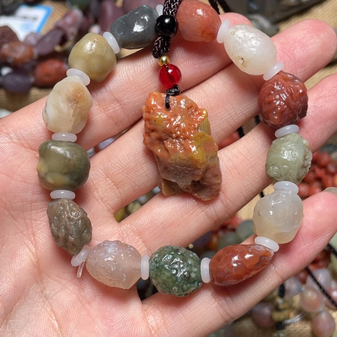 玛瑙/玉髓手链合金