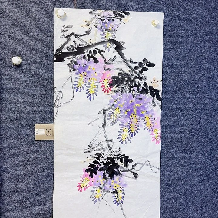国画国画花鸟画三尺100/50