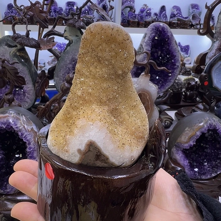 未镶嵌珠宝半成品紫晶