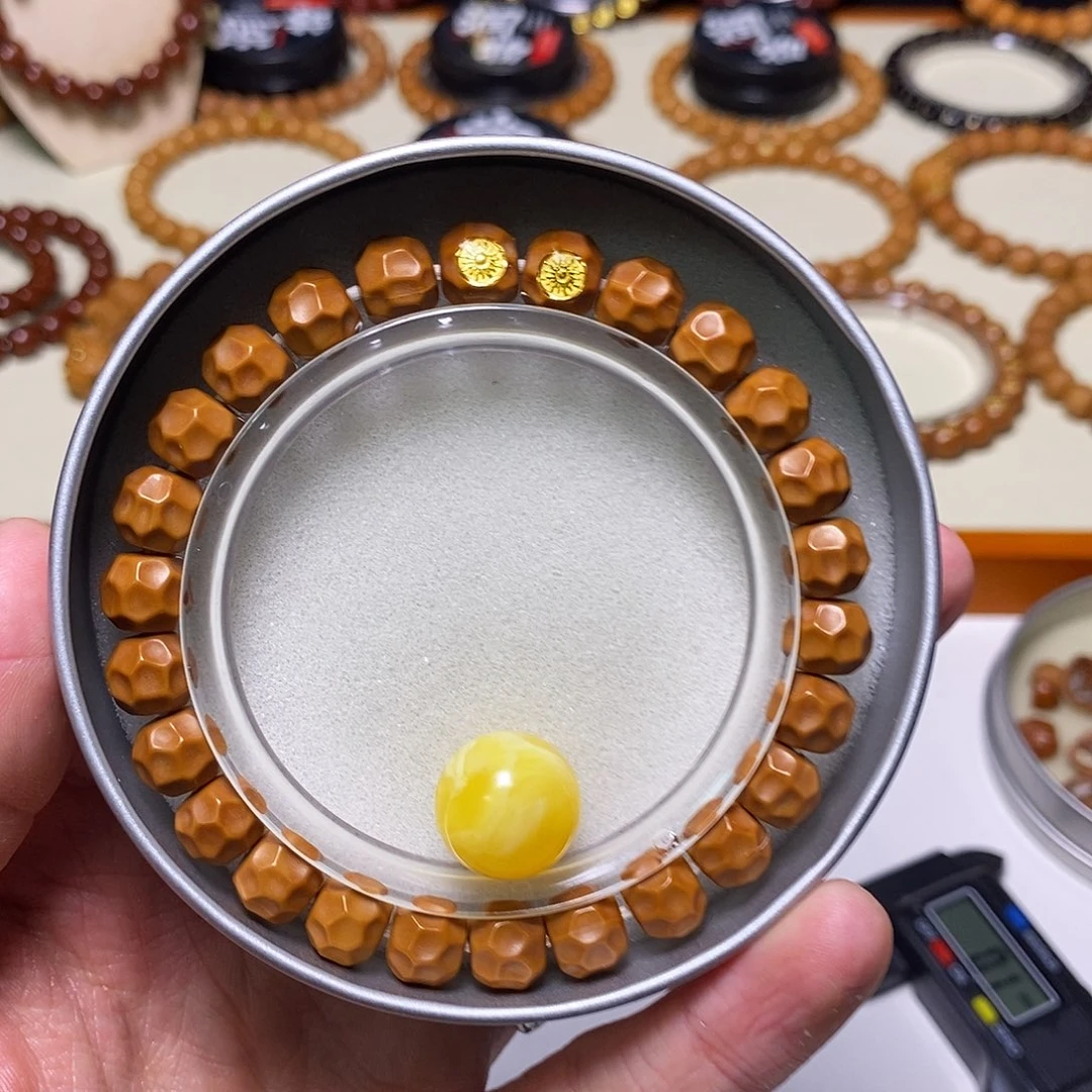 手串猴头核桃全品双标款黑金无相 尺寸9左右 馒头料➕配饰