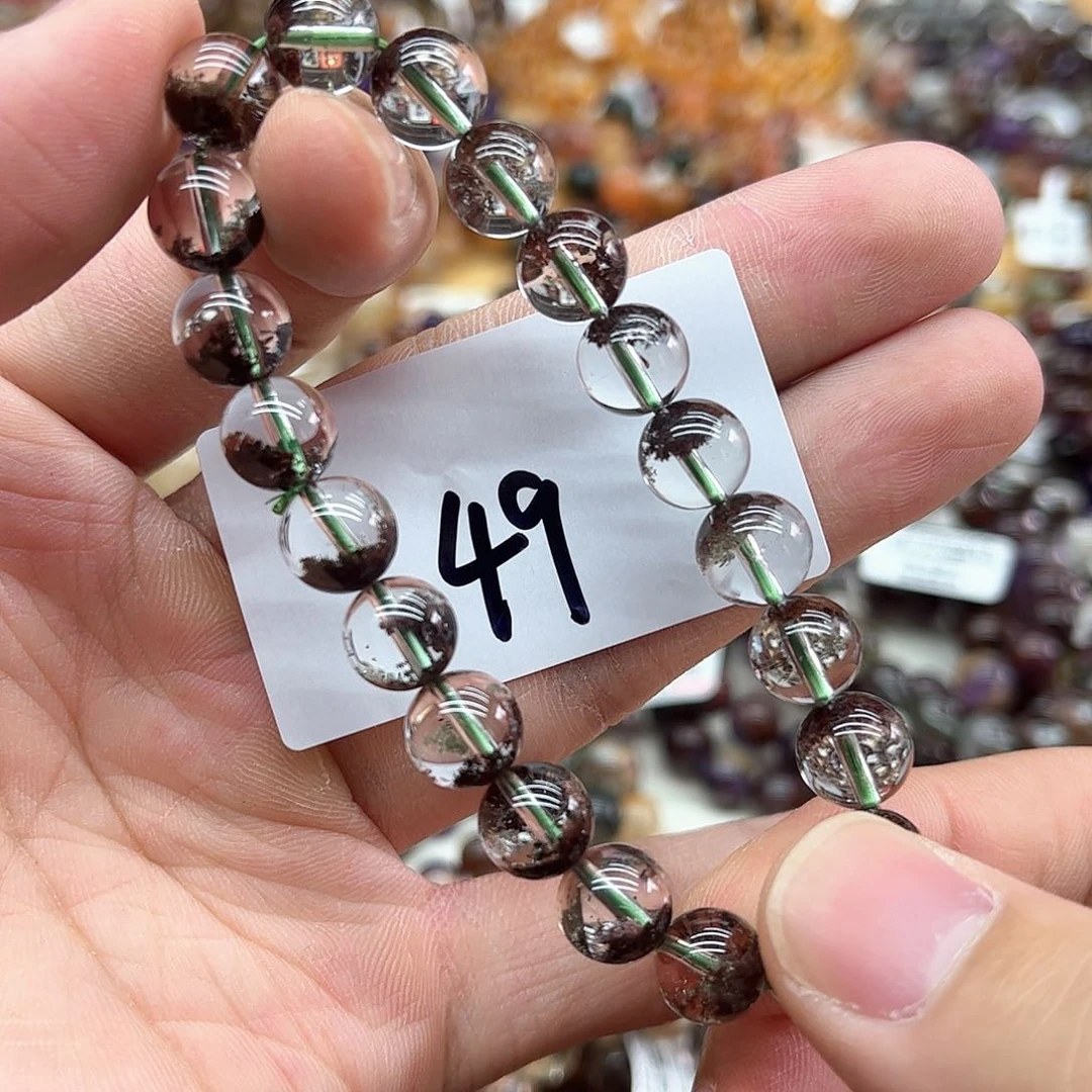 水晶手串未镶嵌天然