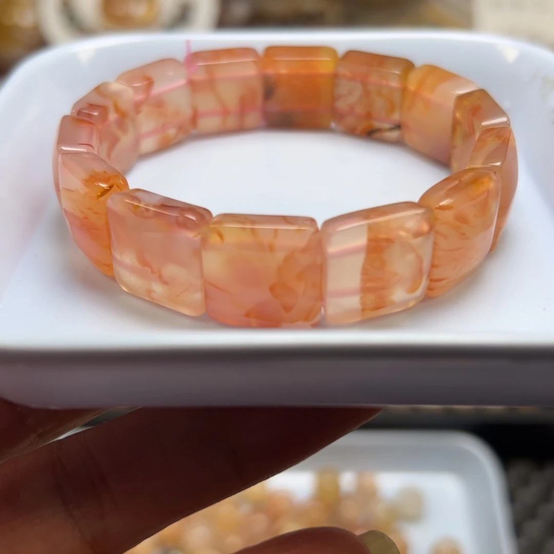 未镶嵌玛瑙/玉髓珠宝半成品