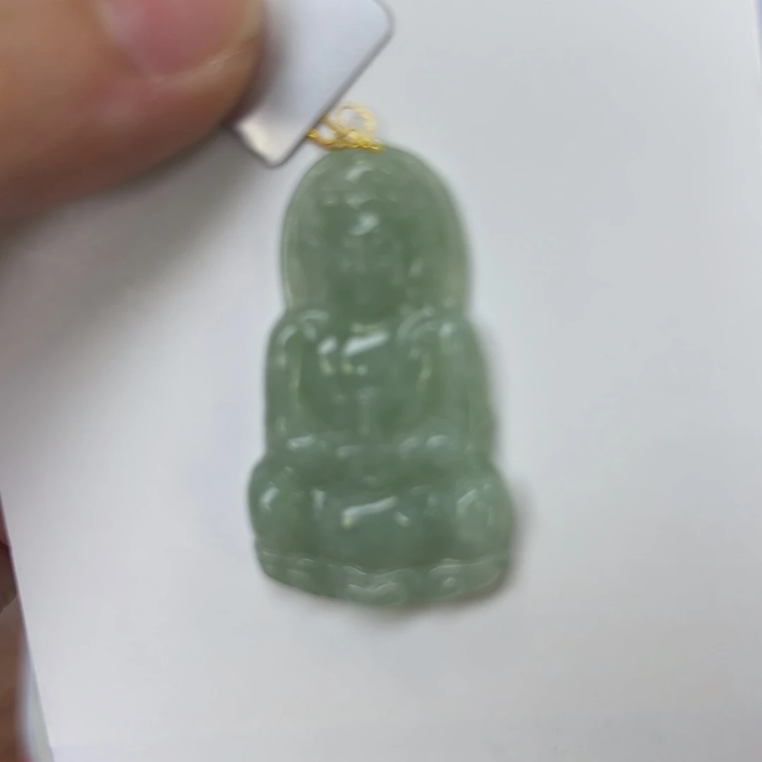 颈饰未镶嵌翡翠酷**采观音