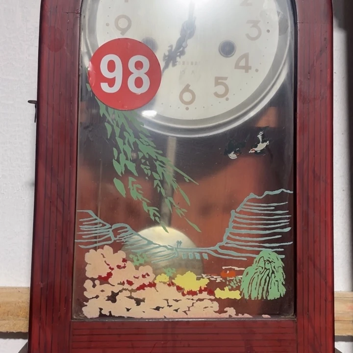 喜***你无框款民俗钟表挂钟北极星98号