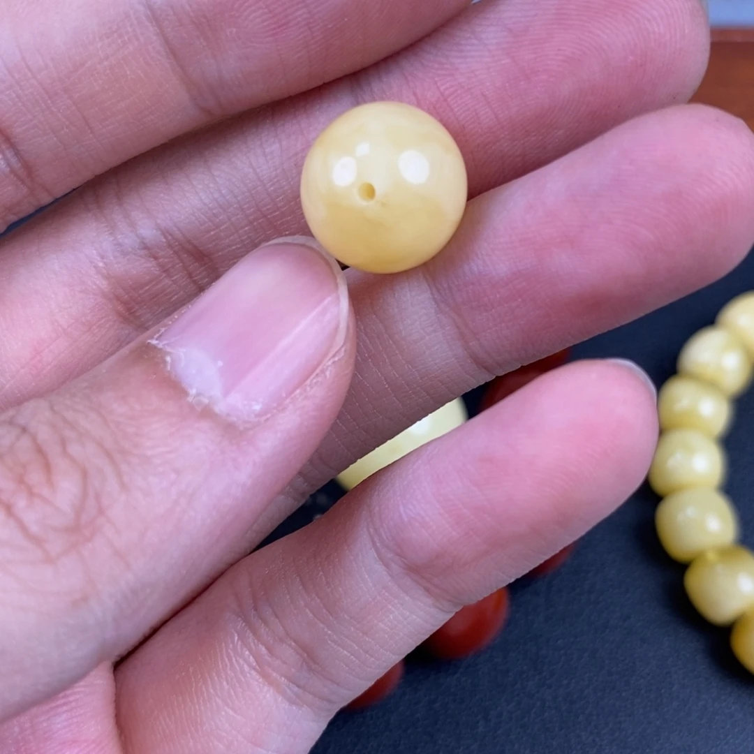 琥珀未镶嵌裸石气泡56