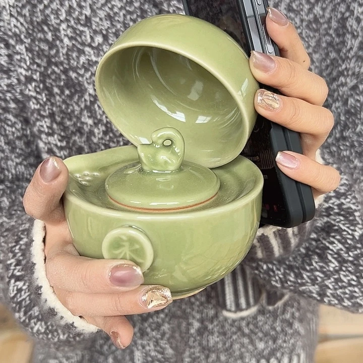 小米茶器龙泉青瓷