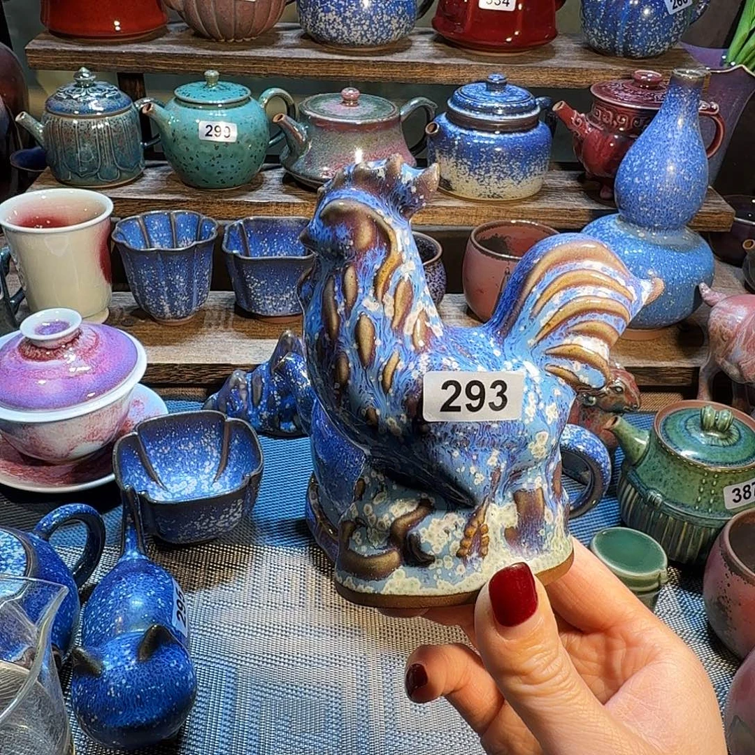 z茗欣钧窑高温钧瓷