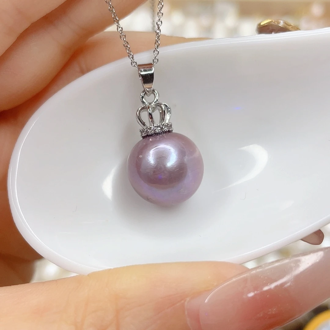 淡水珍珠未镶嵌吊坠(赠链)