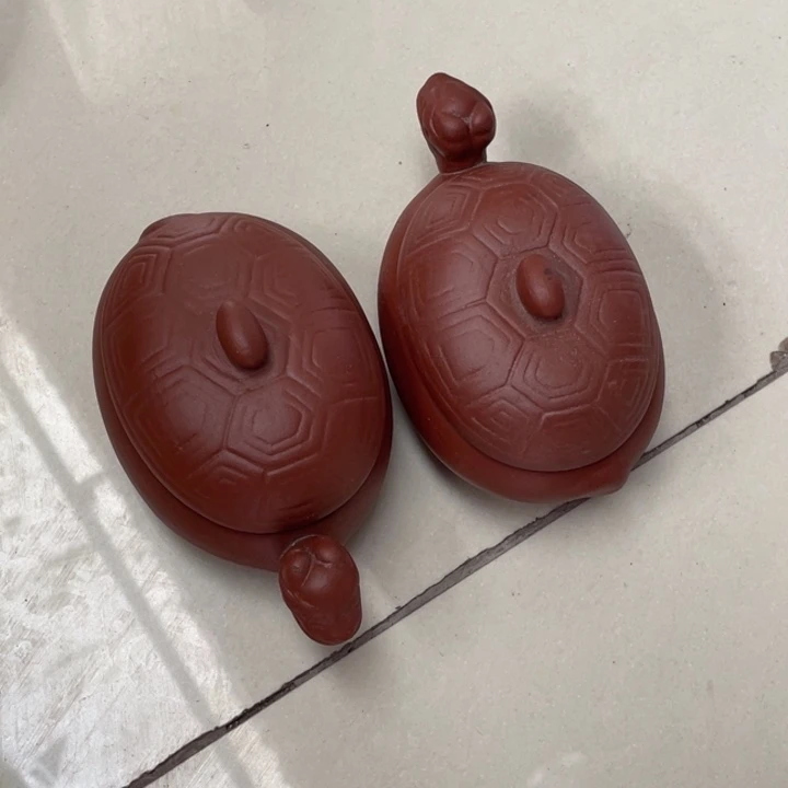 紫砂茶杯四*紫砂罐共26个