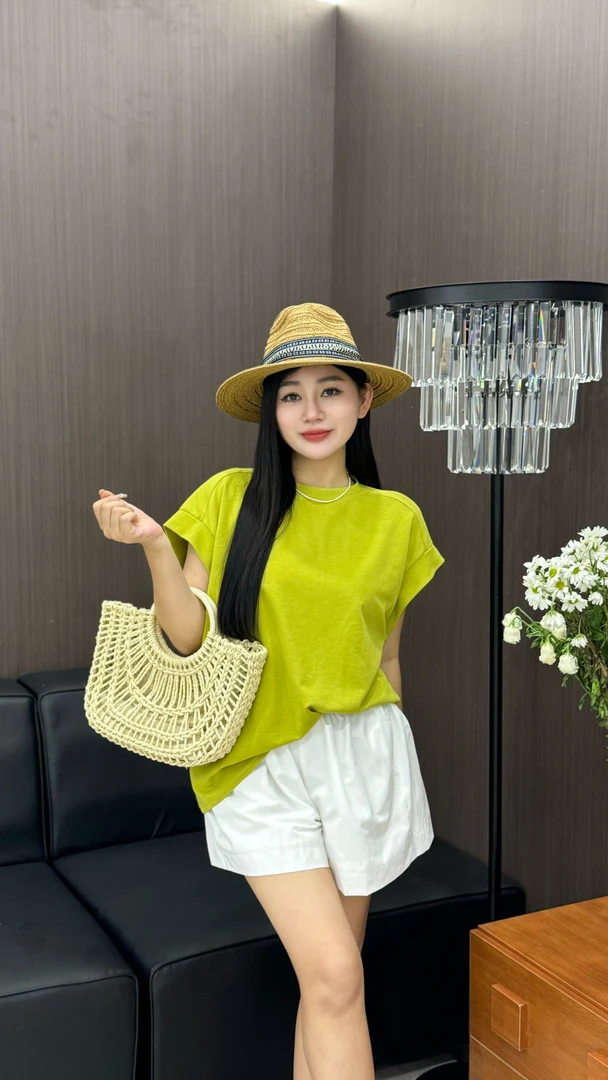 【惠惠专属】9029韩系高腰休闲裤别致复古百搭显瘦小个子阔腿短裤