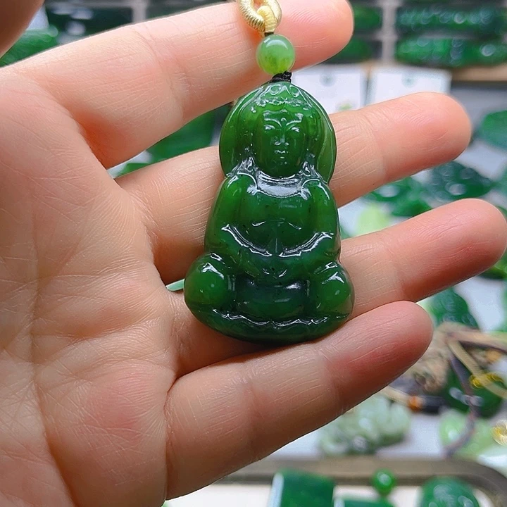 颈饰未镶嵌和田玉（糖玉）用****7