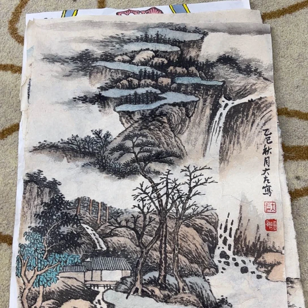 国画国画老师作品刘