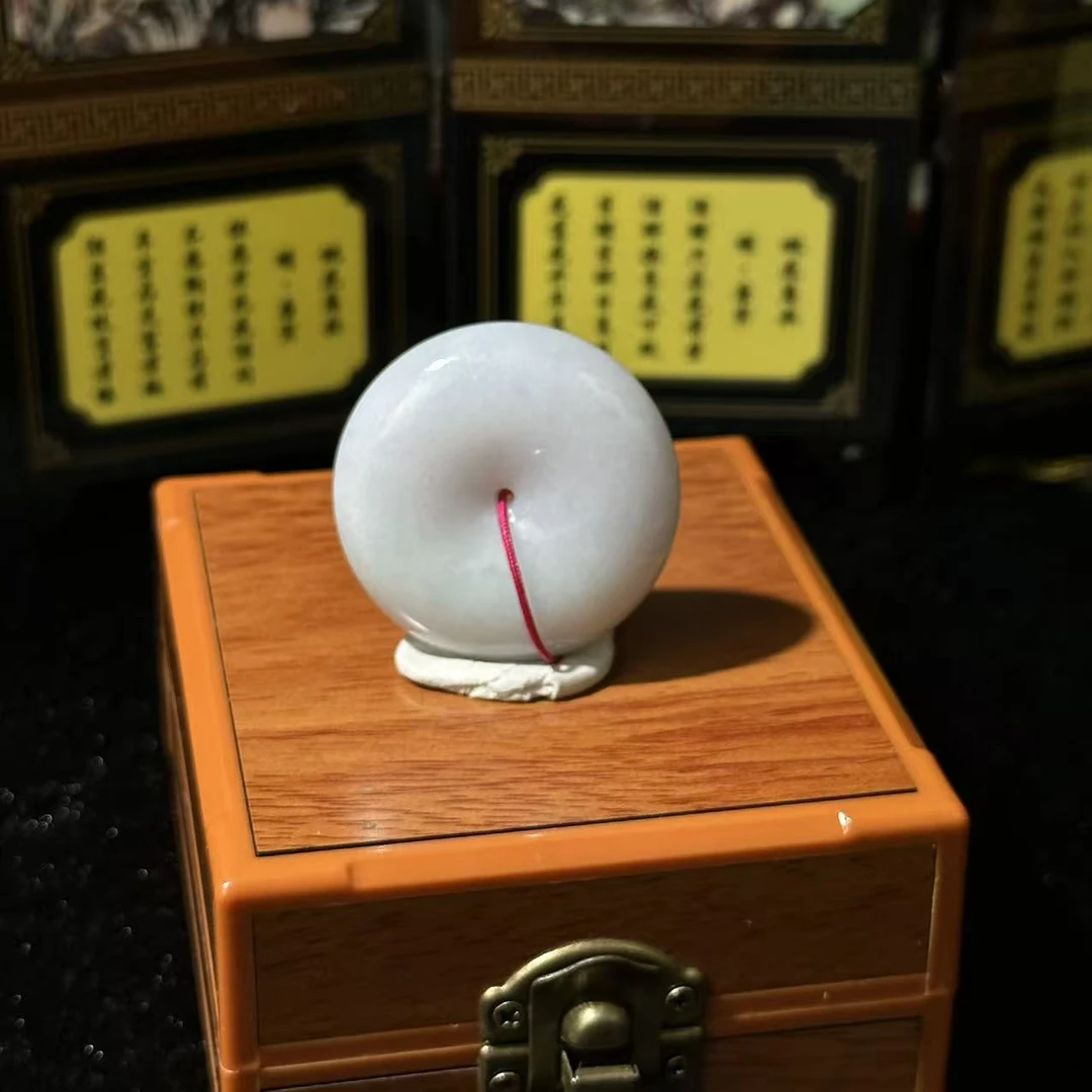 4887-天然翡翠-厚装平安扣