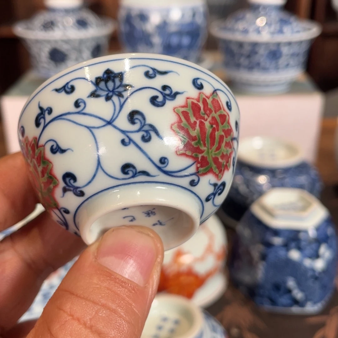 景德镇和然窑一口杯