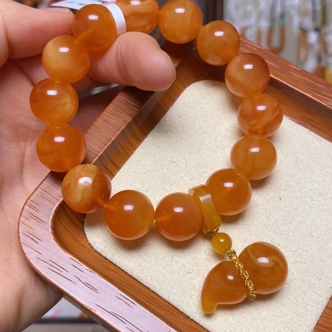 【闪购商品】手链蜜蜡未镶嵌手串