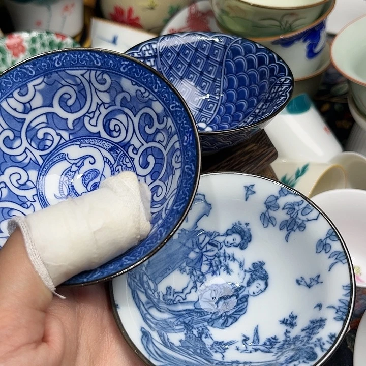 3只微瑕茶具茶具茶具