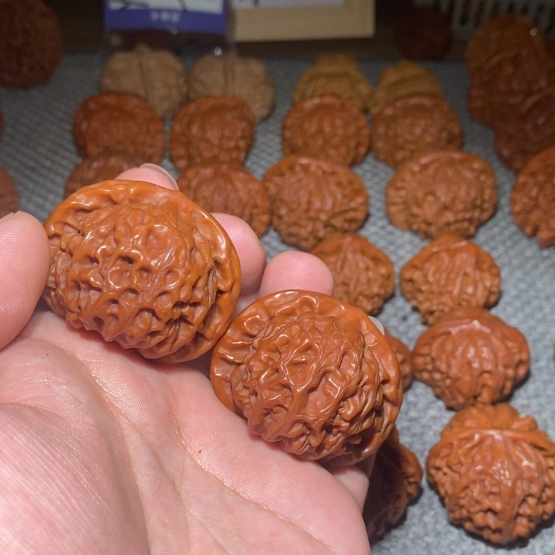 文玩核桃把件43宫灯