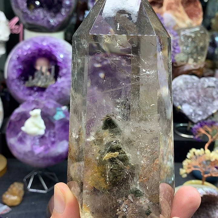 未镶嵌大型摆件（非配饰）紫晶