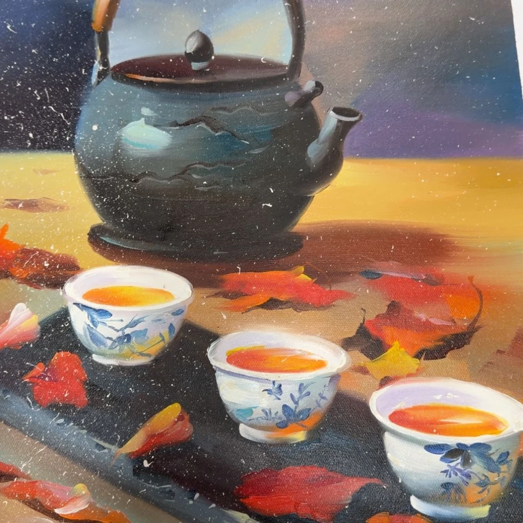 油画在干嘛啊我的天