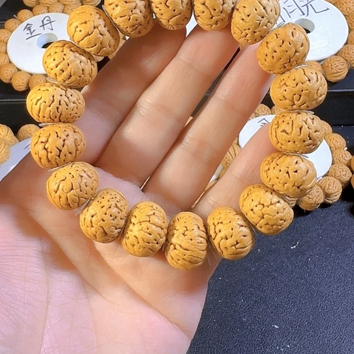 桃核吊坠纽扣桃核手串