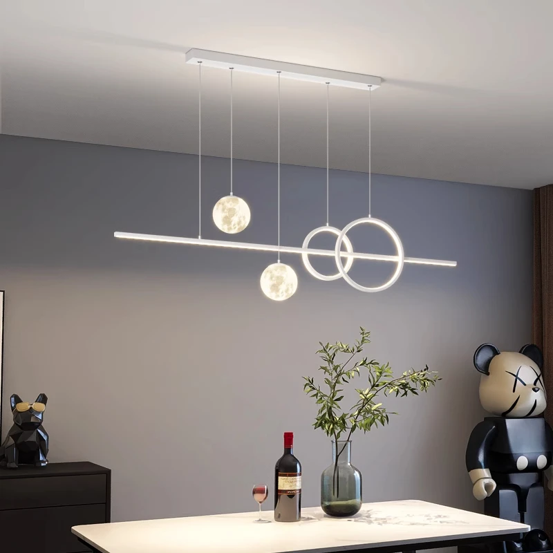 餐厅灯吊灯轻奢中山护眼灯具现代简约创意餐厅灯具灯饰2025年新款