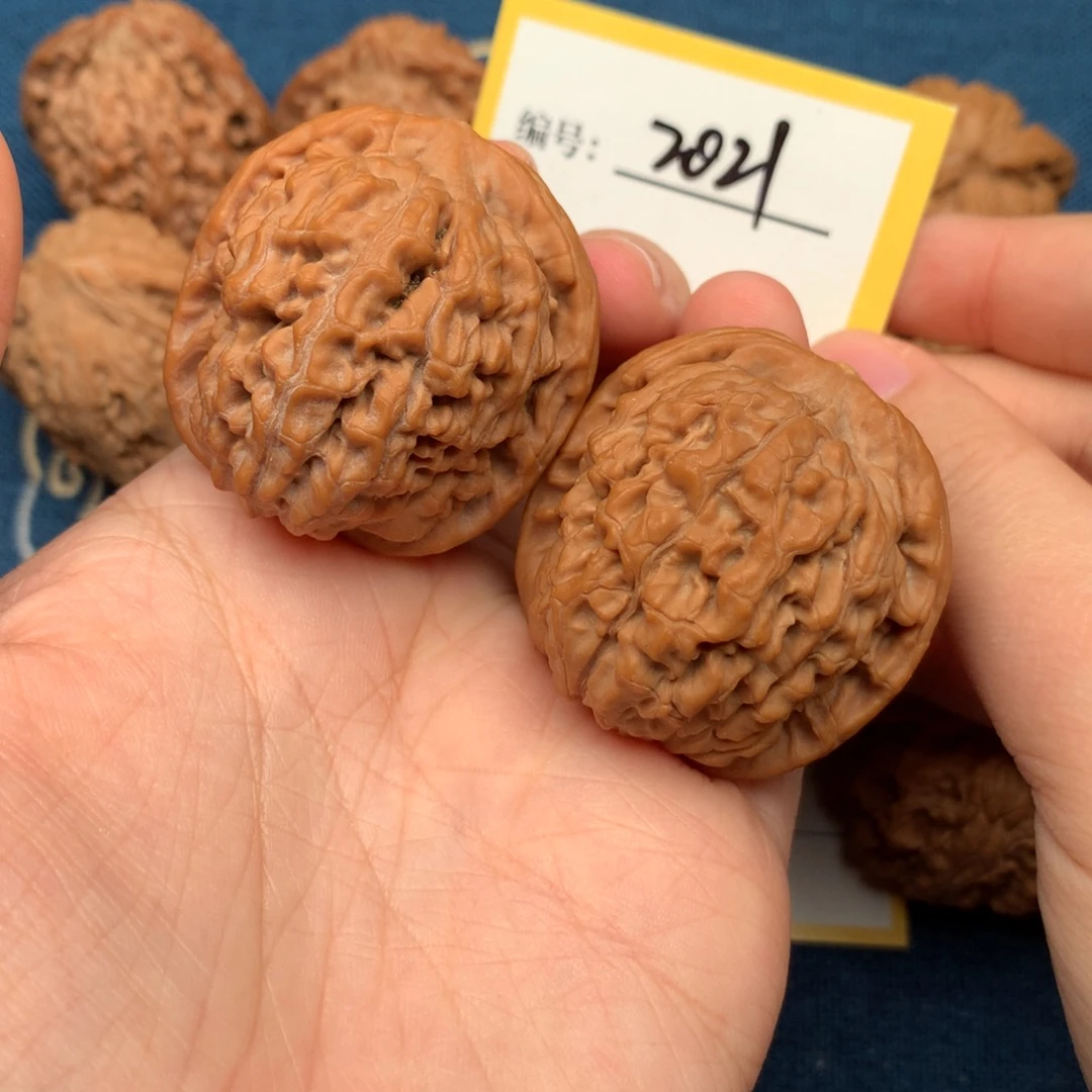 把件文玩核桃38莲花 2021