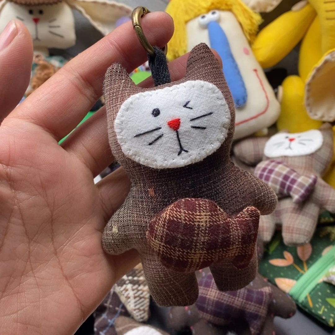 棉亚麻小猫鲍鱼的