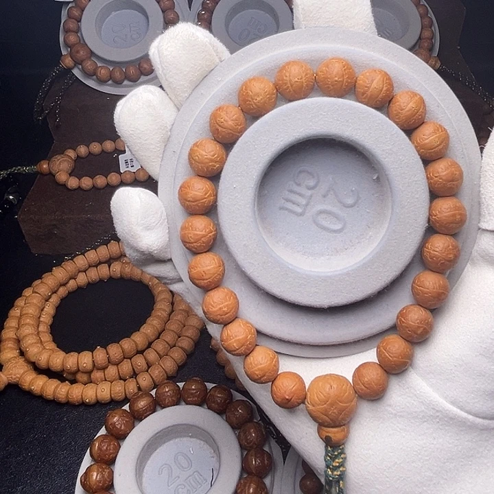 丫***铺手串凤眼菩提11.5mm铁籽红油皮